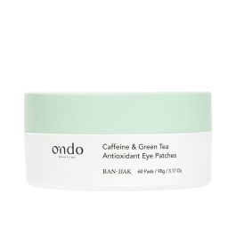 Ondo Beauty 36.5 Parches Ojos Cafeína y Té Verde Antioxidante con Niacinamida, 90 ml