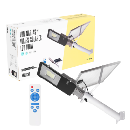 BX3 LIGHT Luminaria Vial Solar 100W IP65 6000K, Farola LED para Alumbrado Público, Entornos Urbanos y Residenciales, Modelo BX3-FAR-SOL Precio: 91.2945. SKU: B13B257WTY