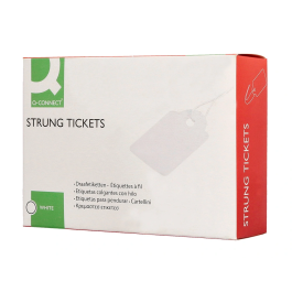 Q-connect Etiquetas Colgantes 36x53 mm Caja de 500 Unidades