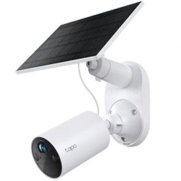 TP-Link Tapo TC82 Kit Cámara Seguridad WiFi con Panel Solar 2K 3MP, Visión Nocturna Color, Detección IA, Batería, IP65