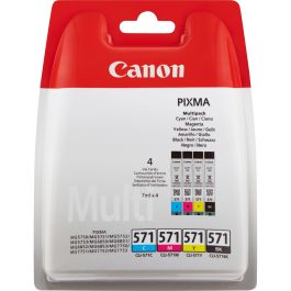 Canon 0386C005 Tinte CLI-571 Multipack (Negro, Cian, Magenta, Amarillo) 349 páginas para Pixma MG575x, MG685x, MG775x Precio: 52.5000003. SKU: S7134735