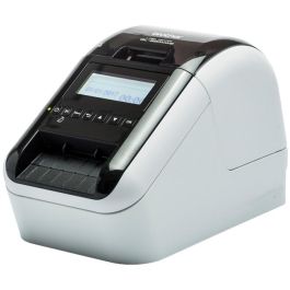 Brother QL-820NWBcVM Impresora de Etiquetas Termodirecta con WiFi, Ethernet, USB y Bluetooth, Imprime Negro/Rojo