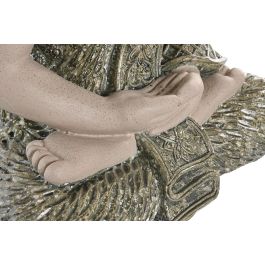 DKD Home Decor Figura Oriental Beige Verde 35 x 49 x 22 cm (2 Unidades) Magnesia Fibra Vidrio