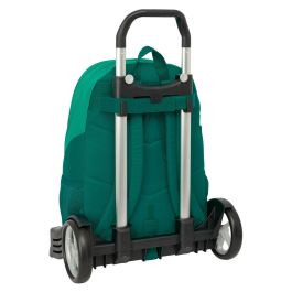 Safta 665 Mochila Escolar con Carro Evolution Real Betis Balompié Resistente al Agua 32x43x14 cm