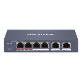 Hikvision Switch PoE Smart Gestionable 4 puertos Fast Ethernet para Vigilancia Precio: 57.49999981. SKU: B1ER9YN7GD