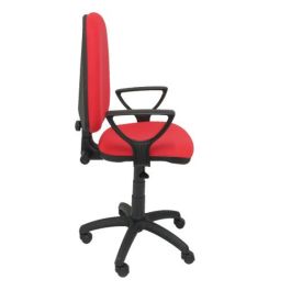 Piqueras y Crespo Silla de oficina Ayna 04CPBALI350BGOLF ergonómica asiento y respaldo acolchados color rojo