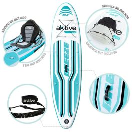 Tabla de Paddle Surf Hinchable con Accesorios Aktive Tabla de Paddle Surf Hinchable con Accesorios Aktive
