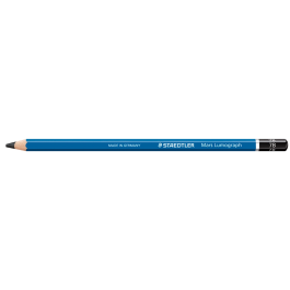 Staedtler Lápiz Grafito Mars Lumograph 100 7B Unidad Resistencia Rotura Calidad Premium