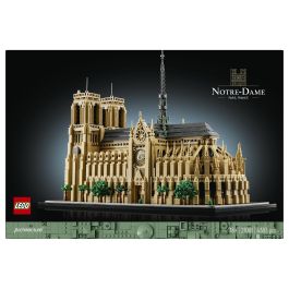 Lego Architecture 21061 Notre-Dame de Paris Set de Construcción para Adultos