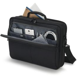 Dicota Eco Multi Plus SCALE Bandolera para Portátil 14-15.6" Negro, Fabricada con PET Reciclado