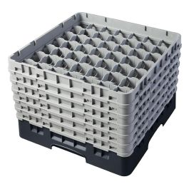 CAMBRO - 49S1114-110 - Cesta de lavado 49 comp. 6 alturas - 6 cm Ø máx. - alt. máx. 29,9 cm - 50 x 50 x 34,9 cm - Negro Precio: 139.49999976. SKU: B1DZZPMVYV