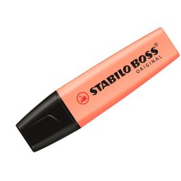 Rotulador Stabilo Boss Pastel Fluorescente 70 Melocoton Sedoso 10 unidades