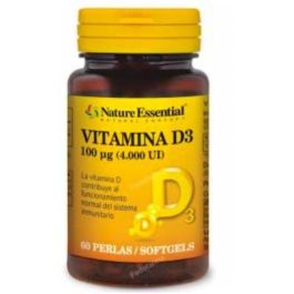 NATURE ESSENTIAL Vitamina D3 100mcg 60 Perlas. Suplemento para el sistema inmune Precio: 7.5000002. SKU: B1BJ6V7LJC