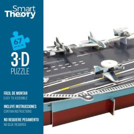 Puzzle 3D Colorbaby Nimitz Portaaviones 67 Piezas 77 x 18 x 20 cm (6 Unidades)