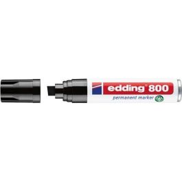 Edding Marcador Permanente 800 Negro (Set de 5) - Marcador de Tinta Indeleble para Múltiples Superficies, Trazo Grueso 4-12mm (Set de 5) Precio: 25.4999998. SKU: S8421351