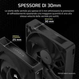CORSAIR CO-9051043-WW iCUE LINK RX140 Max Ventilador Único para Refrigeración de PC