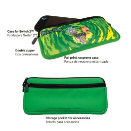 Estuche para Nintendo Switch 2 FR-TEC RICK AND MORTY