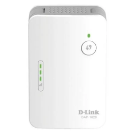 D-Link DAP1620 Extensor/Amplificador WiFi AC1300 Dual-Band, Puerto Gigabit LAN, Configuración WPS/APP, Compatible con Mesh EXO, Punto de Acceso