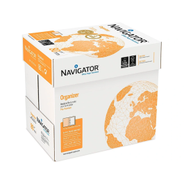 Navigator Papel Fotocopiadora Din A4 80 Gramos Blanco 500 Hojas Multifuncion Ink-jet Laser
