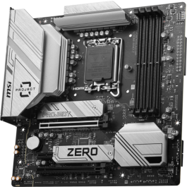 MSI 911-7E14-004 Placa Base B760M Project Zero, Intel LGA 1700, DDR5, Micro-ATX