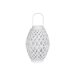 DKD Home Decor Portavelas Blanco Bambú Cristal 22 x 36 x 22 cm (4 Unidades) Precio: 52.78999979. SKU: B1AP2E9VE6