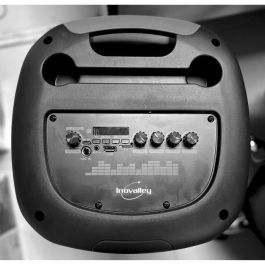 Inovalley KA123-XXL Altavoz Karaoke Iluminado Bluetooth V5.0, 900W, 75 cm, Negro