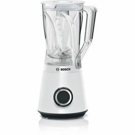 Licuadora VitaPower - BOSCH - MMB6141W - 1200 W - 30000 rpm - 2 velocidades + turbo - Bol de 2 L - 4 cuchillas desmontables - Blanca Licuadora VitaPower - BOSCH - MMB6141W - 1200 W - 30000 rpm - 2 velocidades + turbo - Bol de 2 L - 4 cuchillas desmontables - Blanca