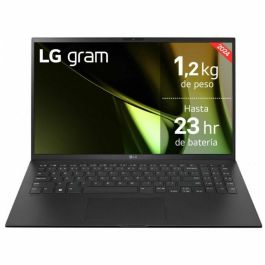 LG 17ZD90S Portátil Gram Intel Core Ultra 7 155H 16GB RAM 512GB SSD 16" WQXGA Ultraligero 23h Batería FreeDOS Negro
