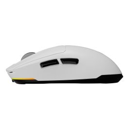 GENESIS Zircon 660 Ratón Gaming Óptico Diestro, Triple Modo: Inalámbrico RF + Bluetooth + USB. 12000 DPI, 59g, 80h