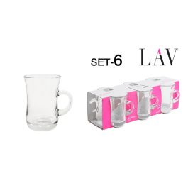 Lav Set 6 Vasos C/Asa 105Cc Expres 7.8x5.6x8.3cm (12 Cajas) Precio: 54.88999956. SKU: S2209383