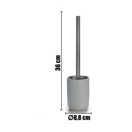 Berilo Set de 4 Piezas Artículos de Baño Gris - 16.5x29.5x17 cm (6 Unidades)
