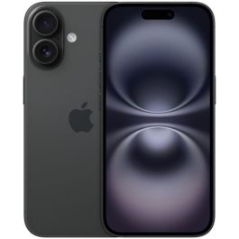 Apple MYEK3QL/A iPhone 16 Smartphone 512GB, Pantalla 6.1" Super Retina XDR, 5G, Negro con Chip A18 y Cámara 48MP, IP68