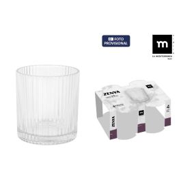 La Mediterranea Set 4 Vasos Zenya 340 cc - 8,6 x 9,8 cm (6 Cajas) Precio: 12.50000059. SKU: B1JADTEHRK