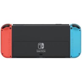 Nintendo Switch Versión OLED Azul Neón/Rojo Neón/ Incluye Base/ 2 Mandos Joy-Con