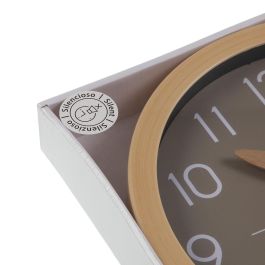 Reloj de Pared Versa Gris Plástico Minimalista 4,1 x 30 x 30 cm Reloj de Pared Versa Gris Plástico Minimalista 4,1 x 30 x 30 cm