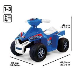 Quad racy azul 6v 67x41x45 cm Quad racy azul 6v 67x41x45 cm