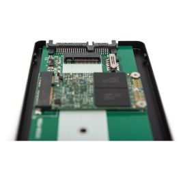Digitus Adaptador 2.5" SATA M.2 o mSATA Caja Externa para SSD Color Negro