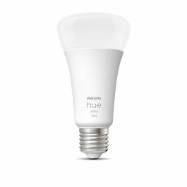 Philips Hue White, LED conectado LED E27 100W, 1600 Lumen, Bluetooth Compatible, funciona con Alexa, Google, HomeKit Philips Hue White, LED conectado LED E27 100W, 1600 Lumen, Bluetooth Compatible, funciona con Alexa, Google, HomeKit