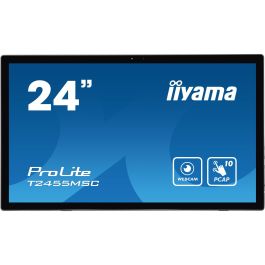 iiyama ProLite T2455MSC-B1 Monitor Táctil IPS 24'' Full HD (1920x1080) 5ms HDMI DP USB Altavoces Negro