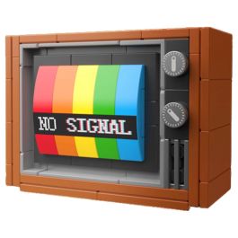 MADNESSTOYS Kit Construcción Televisión en Color 132pzs Bricks Pop Series - Revive la era retro con bloques Precio: 17.5000001. SKU: B1H3DW86SS