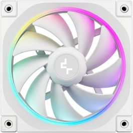 DeepCool FL12 WH-3 in 1 Ventilador PC 120mm Blanco Triple-Pack, 500-2150 RPM, PWM, Iluminación LED Multi