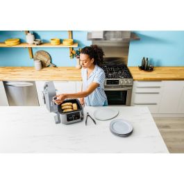 Ninja ON400EU Speedi Freidora sin Aceite Air Fryer, Olla Rápida y Multicooker 10 en 1 - 5,7 L