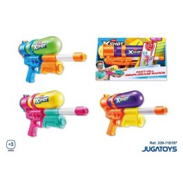 Zuru Pistola de agua X-Shot Retro 80's Super Splash carga rápida 22x40x7,6cm