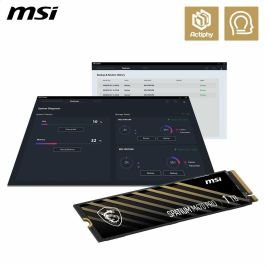 MSI Spatium M470 PRO 1TB PCIe 4.0 NVMe M.2 SSD 3D NAND - Lectura 6000MB/s, Escritura 5000MB/s