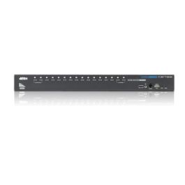 Aten CS17916 Conmutador KVM Switch HDMI USB 16 Puertos Consola Única Control hasta 16 Ordenadores con Puerto Periférico
