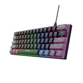 Trust GXT867 ACIRA 24885 Teclado Gaming Mecánico 60% Español Negro Retroiluminado Precio: 51.79000013. SKU: B19ARD222V
