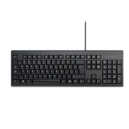 Kensington KB100 EQ Teclado Completo con Cable USB-A, Resistente a Derrames, Diseño Sostenible