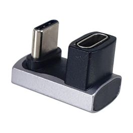 EQUIP Adaptador USB 4.0 a USB-C 40Gbps, 240W PD, Negro Gris (Pack 2)