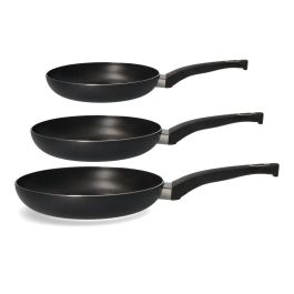 Gourmet Kitchen basic line Set 3 sartenes antiadherentes ø20 / ø24 / ø28 cm aptas para inducción, vitrocerámica, gas y placa eléctrica Precio: 27.98999951. SKU: B1E4K8BS9T
