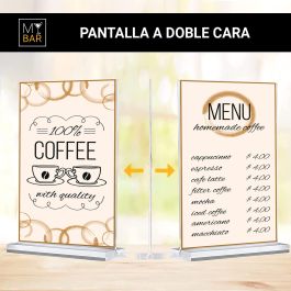 Porta Menús Sobremesa 10x15 cm - My Bar (24 Unidades) Porta Menús Sobremesa 10x15 cm - My Bar (24 Unidades)